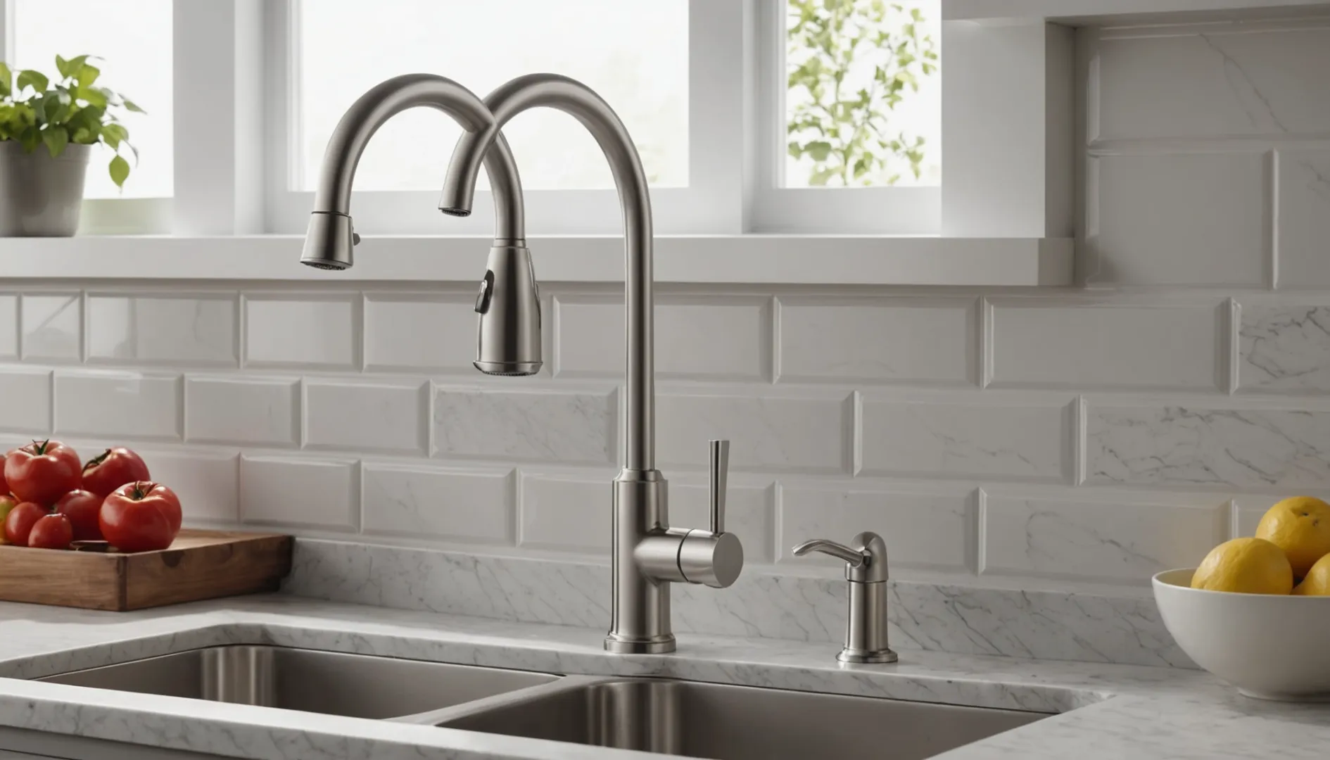 Comparison of single-handle and double-handle faucets, highlighting usability and accessibility features.
