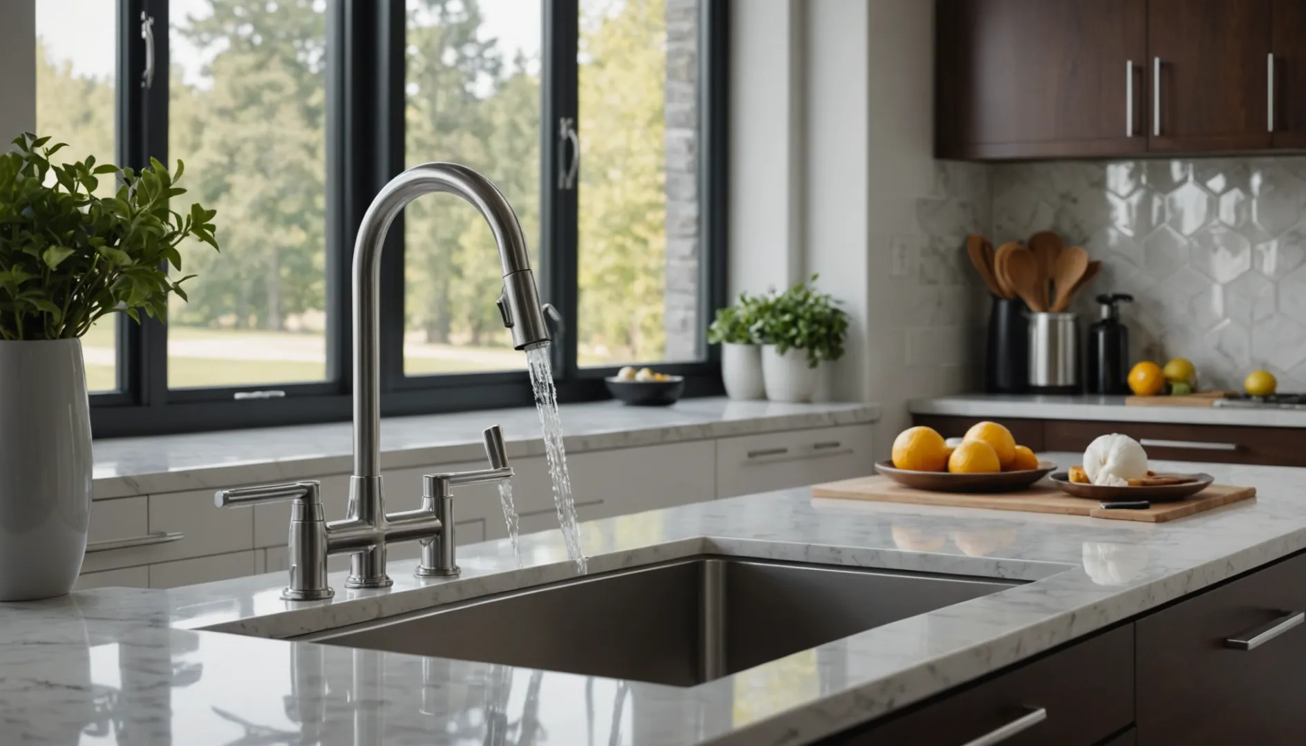 A selection of user-friendly faucet designs for seniors, featuring lever handles and touchless options.