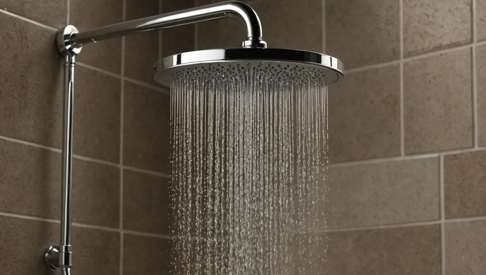 Rain shower head with varying water pressure